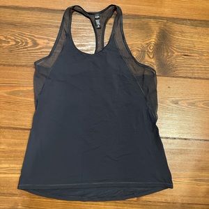 Women’s Victoria Secret Sport tank with mesh back grey small